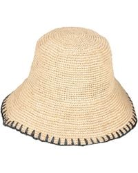 Rag & Bone - Hat Natural Raffia - Lyst