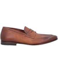 Santoni - Loafers Leather - Lyst