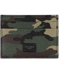 Dolce & Gabbana - Military Document Holder Soft Leather - Lyst