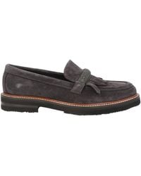 Eleventy - Loafers Leather - Lyst
