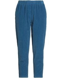 ROSSO35 - Pants Cotton, Elastane - Lyst