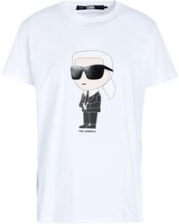Karl Lagerfeld - T-shirt - Lyst