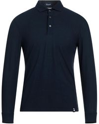 Drumohr Andere materialien sweater in Blau für Herren Herren Bekleidung T-Shirts Langarm T-Shirts 