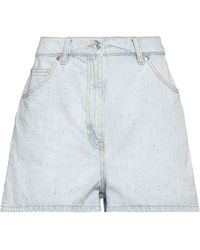 MSGM - Denim Shorts Cotton - Lyst