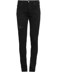 Amiri - Jeans Cotton, Elastomultiester, Elastane, Leather - Lyst