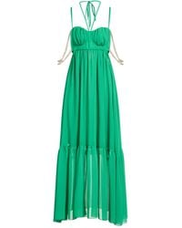 SIMONA CORSELLINI - Maxi Dress Polyester - Lyst