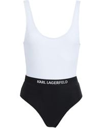 Karl Lagerfeld - One-piece Swimsuit - Lyst