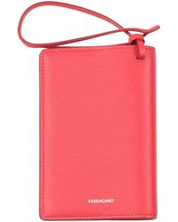 Ferragamo - Document Holder Calfskin - Lyst