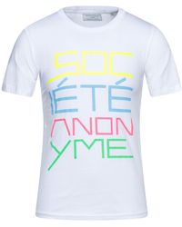 Societe Anonyme T-shirts - Weiß