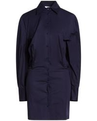 The Attico - Mini Dress Cotton, Elastane - Lyst