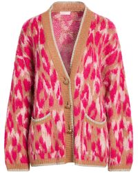 Liu Jo - Cardigan Acrylic, Polyamide, Alpaca Wool, Viscose, Metallic Polyester - Lyst