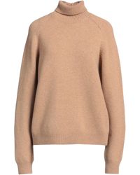 Fendi - Camel Turtleneck Cashmere, Polyamide - Lyst