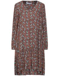 Damen Bekleidung Kleider Mini EMMA & GAIA Fleece Kurzes Kleid in Grün und kurze Kleider 