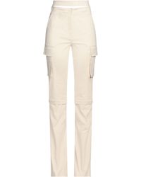 ANDREADAMO - Pants Cotton, Elastane - Lyst