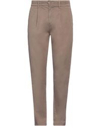 Guess - Khaki Pants Cotton, Elastane - Lyst