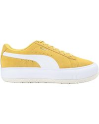 Yellow PUMA Sneakers for Women | Lyst