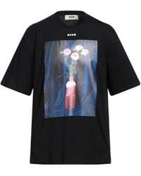 MSGM - T-shirt - Lyst