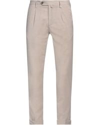 Myths - Taupe Pants Polyester, Wool, Elastane - Lyst