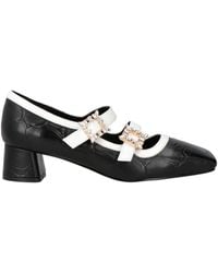 GOLD&ROUGE - Pumps Leather - Lyst