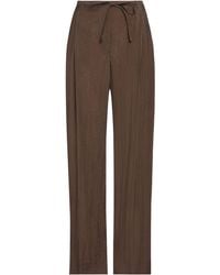 Christian Wijnants - Khaki Pants Viscose, Polyamide - Lyst