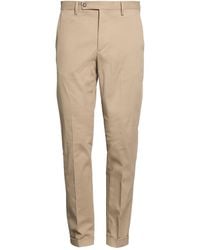 Luigi Borrelli Napoli - Pants Cotton, Elastane - Lyst
