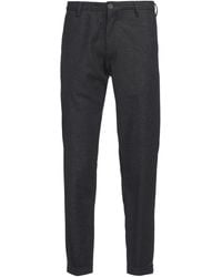AT.P.CO - Charcoal Pants Wool, Polyester, Cotton, Nylon - Lyst