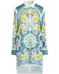 Mary Katrantzou - Sky Mini Dress Polyamide - Lyst