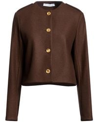 Harris Wharf London - Dark Jacket Virgin Wool, Cashmere - Lyst