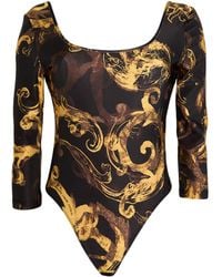 Versace Jeans Couture - Bodysuit Polyester, Elastane - Lyst