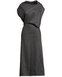 KHAITE - Maxi Dress Virgin Wool, Cashmere, Elastane - Lyst