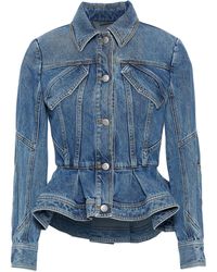 alexander mcqueen denim jeans