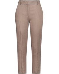 ToneT - Khaki Pants Linen - Lyst