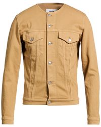 Grifoni - Camel Denim Outerwear Cotton, Elastane - Lyst