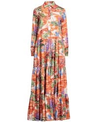 Stella Jean - Long Dress - Lyst