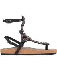 Strategia - Thong Sandal Leather - Lyst