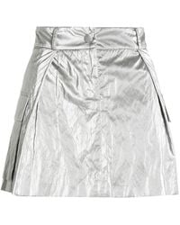 Suoli - Mini Skirt Polyurethane - Lyst