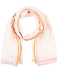 Faliero Sarti - Cream Scarf Cotton, Wool - Lyst