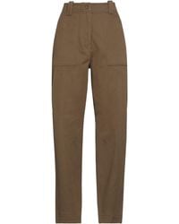 Weekend by Maxmara - Military Pants Cotton, Elastane - Lyst
