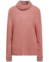 Twinset - Antique Rose Turtleneck Wool, Cotton, Acrylic, Polyamide, Mohair Wool - Lyst