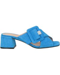 Sergio Rossi - Azure Sandals Leather - Lyst