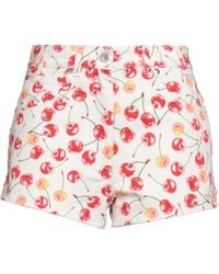 MSGM - Denim Shorts Cotton - Lyst