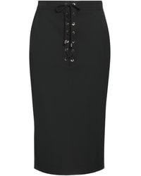 Pinko - Midi Skirt Polyester, Viscose, Elastane - Lyst