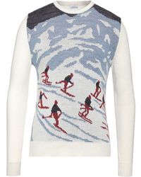 Berna - Ivory Sweater Acrylic, Wool - Lyst