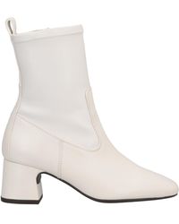 unisa black leather ankle boots