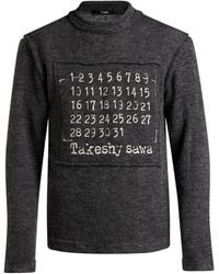 Takeshy Kurosawa - Sweater Acrylic, Polyester, Nylon, Wool, Elastane - Lyst