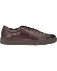 JEROLD WILTON - Dark Sneakers Leather - Lyst