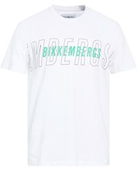 Bikkembergs - T-Shirt Cotton, Elastane - Lyst