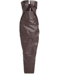 Rick Owens - Maxi Dress - Lyst