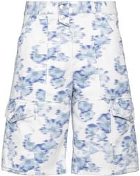 Isabel Marant - Denim Shorts Cotton, Hemp - Lyst