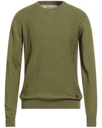 Yes-Zee - Military Sweater Cotton, Wool - Lyst
